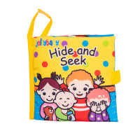 Jollybaby Soft Educational Development Cloth Book - Hide and Seek Photo