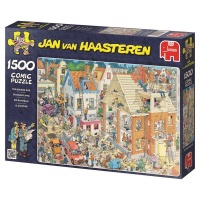 Jumbo Jan Van Haasteren Building Site 1500 Piece Photo