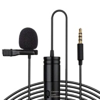 Portable Clip-on Lapel Lavalier Microphone for Phone SLR Camera Photo