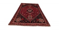 Very Fine Persian Qashqai Carpet 252cm x 167cm Hand Knotted Photo