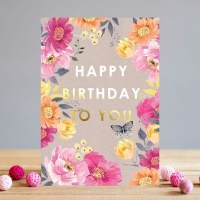 Louise Tiller Birthday - Greeting Cards - Pack of 4 Photo