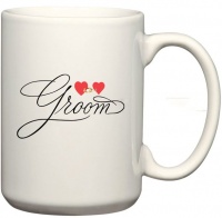 CustomizedGifts Groom Coffee Mug Photo