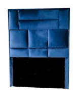 Decorist Home Gallery Modern - Blue Headboard Single Size Photo