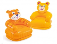 Intex Happy Animal Chair for kids up to 35 KG - Combo Tiger & Bear Photo