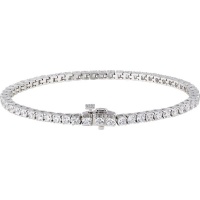 Silver Tennis Bracelet Photo