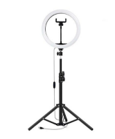 Soul Matters Professional 26cm Ring Light with 2.1M Tripod Stand & Phone Holder Photo