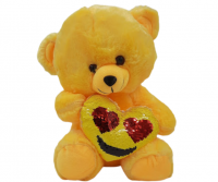 Valentines Teddy Bear with love Emoji Heart Gift Hamper Photo