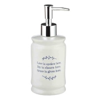 Christian Art Gifts Gather Here With A Grateful Heart - Ceramic Soap Dispenser Photo