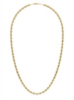 Art Jewellers - 9ct/925 Gold Fusion Twist Link Necklace Photo