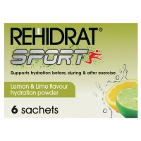 Rehidrat Sport Oral Electrolyte Mixture Lemon & Lime 14g x 6 sachets Photo