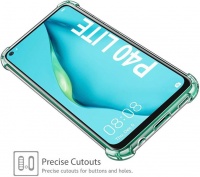 CellTime Huawei P40 Lite Clear Shock Resistant Gel Cover with Corner Bumper Photo