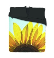 Imaginate Decor - Bright Big Sunflower Duvet Cover Set Photo