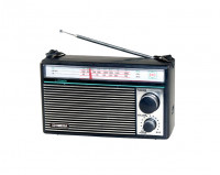 Omega Outdoor Portable Radio Speaker FM/AM/SW Antenna Battery/DC OP-8202 Photo