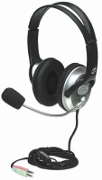 Manhattan Classic Stereo Headset Microphone with in-line Volume Control Photo
