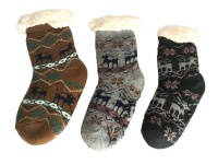 Kids Winter Socks Set of 3 Pairs - Assorted Photo