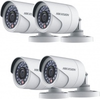 Hikvision 4 2Mp Bullet Camera Set For 4 Channel Analogue System Photo