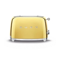 Smeg 2-Slice Toaster 50's Style - Gold Photo
