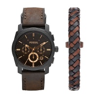 Fossil Men's Machine Watch & Bracelet - FS5251SET Photo