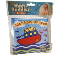 Baby Bath Book - Count and Travel Photo