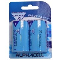 Alphacell 3 Pack of Value Battery Size D 2-Pieces Total 6 Batteries Photo