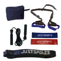 Justsports Train-at-Home Fitness Accessory Bundle - Medium resistance Photo