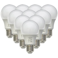Major Tech - 9W LED E27 Lamps Pack of x10 Photo