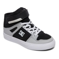 DC Pure High Top EV - Boys Skate Sneaker - Black Photo