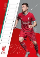 Liverpool FC Liverpool Football Club 2021 A3 Wall Calendar Photo