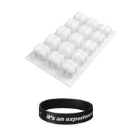 Killerdeals 15 3D Stacking Ball Silicone Baking Mould – White Photo