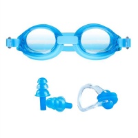 DHAO Professional Swimming Goggles With Earplugs Nose Clip For Kids Photo