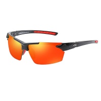 Paranoid Outdoor Photochromic Sport Sunglasses Black/Red Photo
