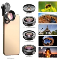 Apexel 4K HD 5" 1 Mobile Phone Camera Lens Kit Photo