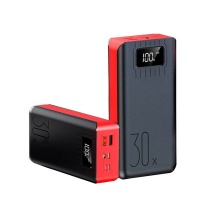 Mr Gizmo 30000mAh QC Fast Charging Power Bank - Red Photo