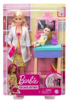 Barbie Careers Paediatrician Doll - Blonde Doll Photo