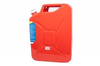 Jerry Can - Screw Cap Metal Fuel Can 20L - VALPRO - Red Photo