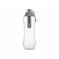 PearlCo Water Bottle with Filter Cartridge 0 5 Litre – Grey Photo