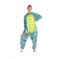 Iconix Green Dino Onesie for Adults Photo