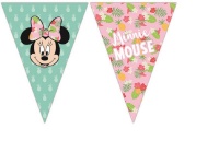 Minnie Mouse Tropical Triangle Flag Banner Photo