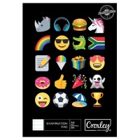Croxley 80 Sheet Exam Pad Punched A4 Pack of 5 Photo