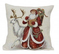 GNL Good Night Linen GNL - Farther Christmas Woven Scatter Cushion Cover Photo