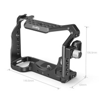 SmallRig 3007 Camera Cage and HDMI Cable Clamp for Sony Alpha 7S 3 Photo