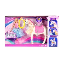 Barbie Princess Adventure Doll and Prance & Shimmer Horse with Lights and Sounds Photo