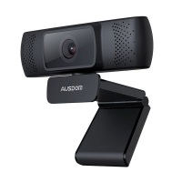 Ausdom AF640 1080P Web Camera - Black Photo