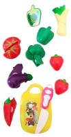 Kika Crafts Play Food Cutting Set - Vegetables Photo