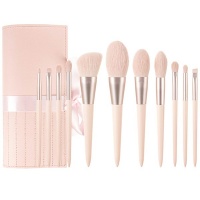 Soul Beauty Blush Pink Collection Professional 11 Piece Brush Set and Pouch Photo