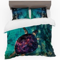 Print with Passion Sea Turtles Duvet Cover Set Photo