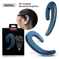 Remax RB-T20 Blue Ultra Thin Earphone With Mic Photo