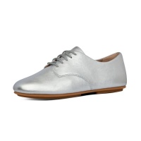 FitFlop Adeola Lace Up Derby - Silver Photo