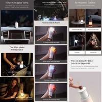 Baseus Starlit Lightweight&Convenient Multi-Purpose Emergency Light- White Photo