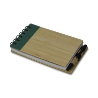 Trans Continental Marketing - Wood Pocket Notepad Sticky Memo & Pen Photo